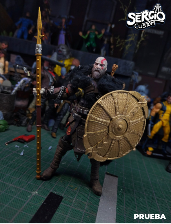 Impresión Escudo Kratos 1/12